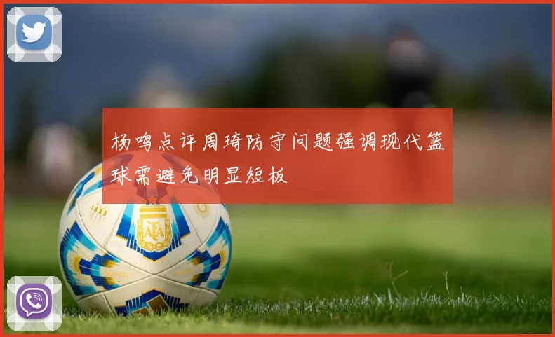 杨鸣点评周琦防守问题强调现代篮球需避免明显短板